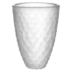 Hallon vase 16 cm frostet
