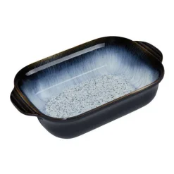 Halo rektangulær ildfast form liten grå/svart