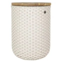 Halo sit puff med oppbevaring 34x45 cm champagne
