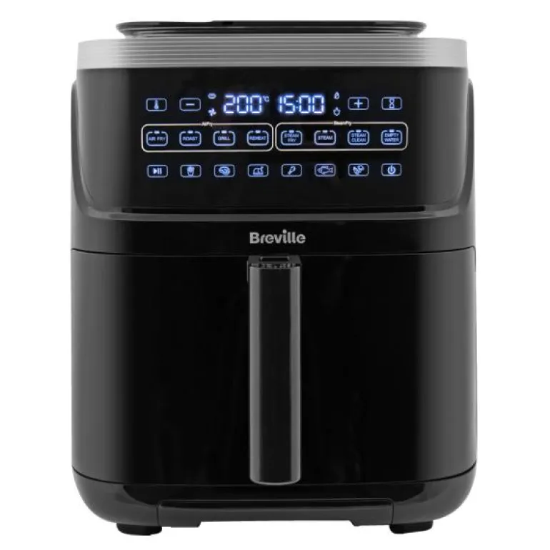 Halo steam airfryer 7,5L svart