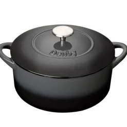 Halo støpejernsgryte 26 cm svart