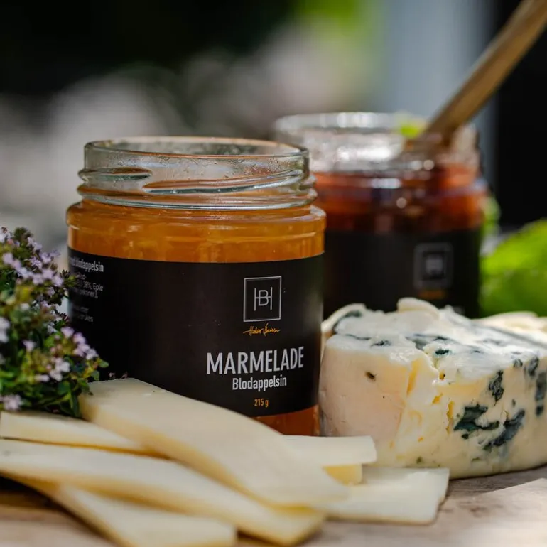 Halvor Bakke marmelade blodappelsin 215 g