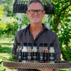 Halvor Bakke peppermix 140g svart