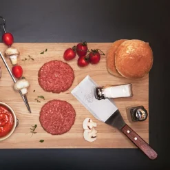 Hamburgerspade 29 cm trehåndtak