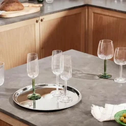 Hammershøi champagneglass 24 cl 2 stk klar