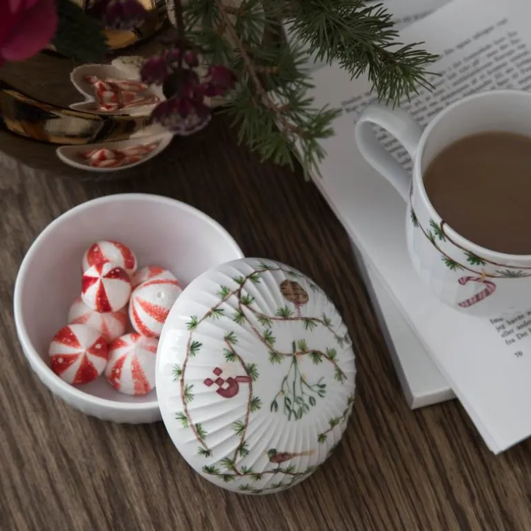Hammershøi Christmas bonbonnier 11 cm
