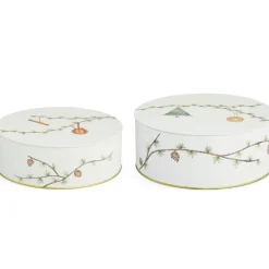 Hammershøi Christmas kakeboks Ø20/22 cm 2 stk
