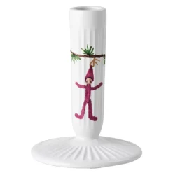 Hammershøi Christmas lysestake 12 cm hvit