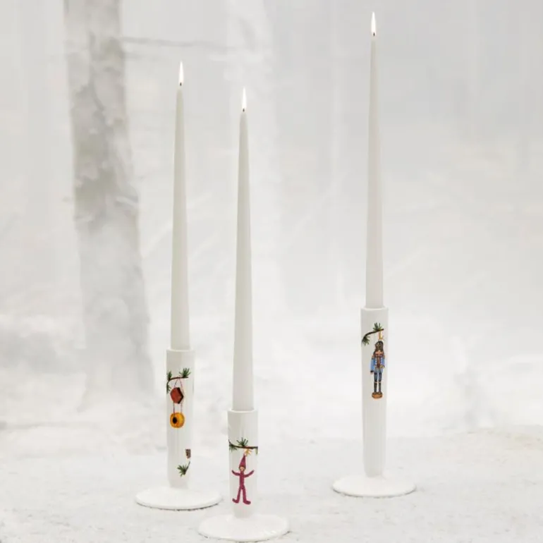 Hammershøi Christmas lysestake 16 cm hvit