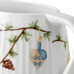 Hammershøi Christmas sausekanne 66 cl hvit m/dekor
