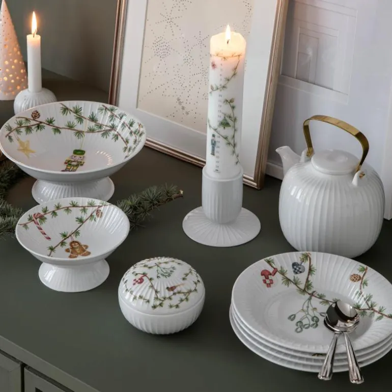 Hammershøi Christmas skål med stett 23 cm