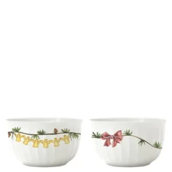 Hammershøi Christmas telyslykt 6,5 cm 2 stk