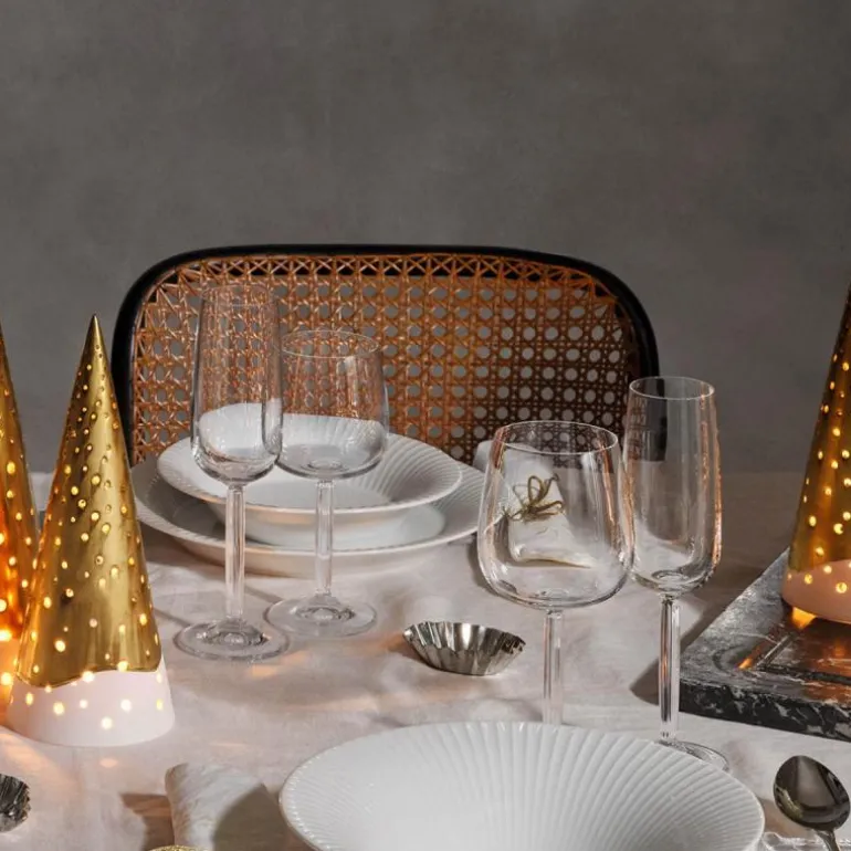 Hammershøi dyp tallerken 26 cm hvit