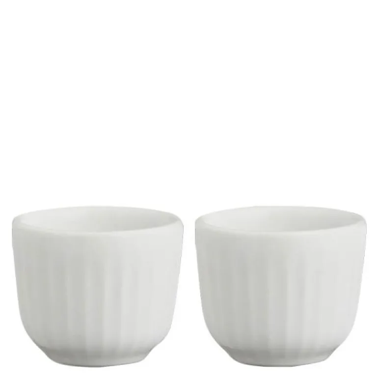 Hammershøi eggeglass hvit 2 stk