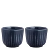 Hammershøi eggeglass indigo 2 stk