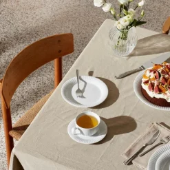 Hammershøi kopp med skål 25 cl hvit