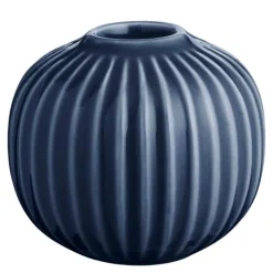 Hammershøi lysestake 6,5 cm indigo