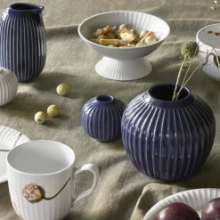 Hammershøi lysestake 6,5 cm indigo