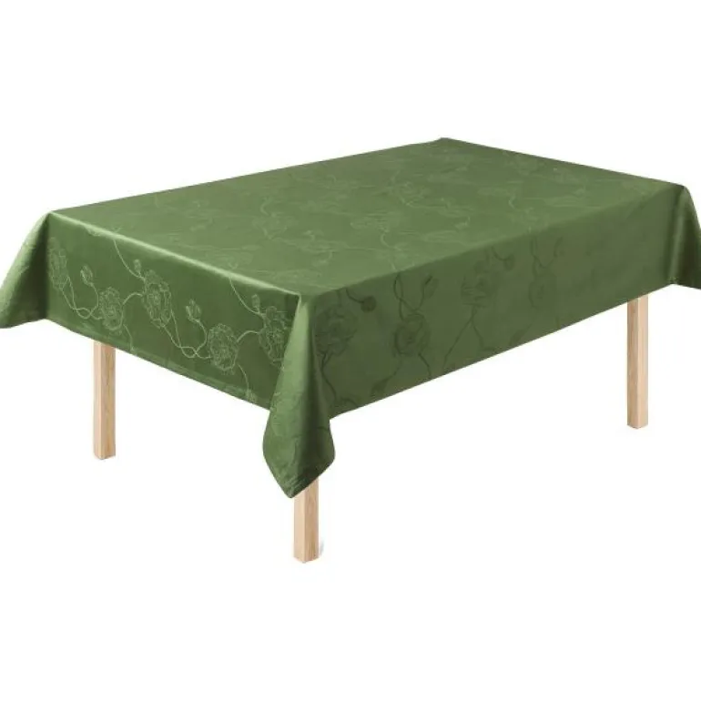 Hammershøi Poppy damaskduk 150x320 cm grønn