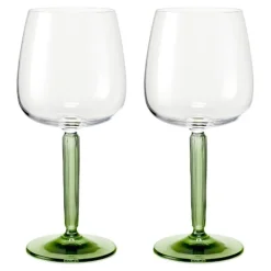 Hammershøi rødvinsglass 49 cl 2 stk grønn
