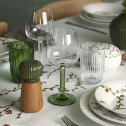 Hammershøi rødvinsglass 49 cl 2 stk grønn