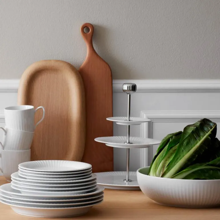 Hammershøi salatskål 30 cm hvit