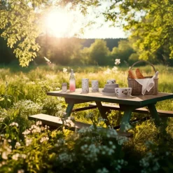 Hammershøi Summer skål 12 cm wild flowers