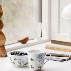 Hammershøi Summer skål 12 cm forget me not