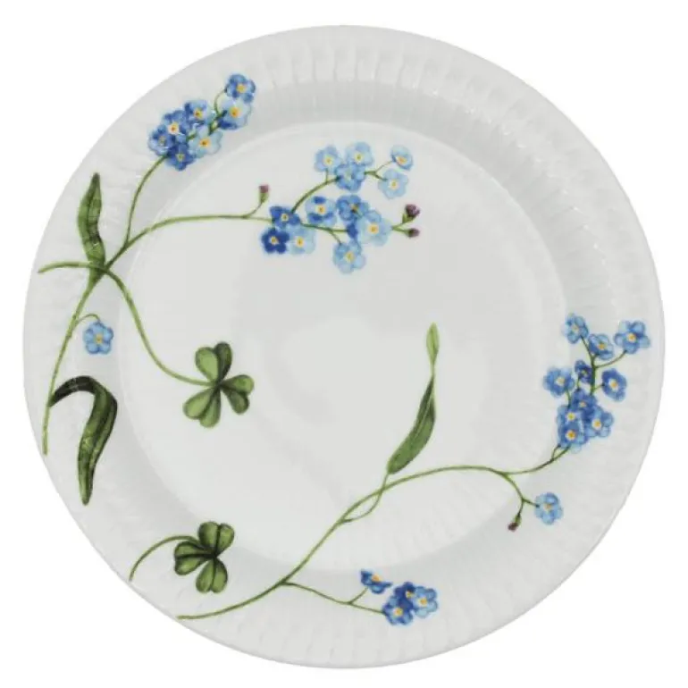 Hammershøi Summer tallerken 22 cm forget me not