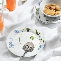 Hammershøi Summer tallerken 22 cm forget me not