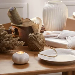 Hammershøi telysholder 6,5 cm hvit