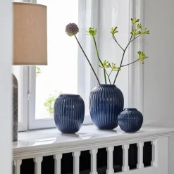 Hammershøi vase 20 cm indigo