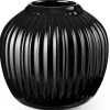 Hammershøi vase 13 svart