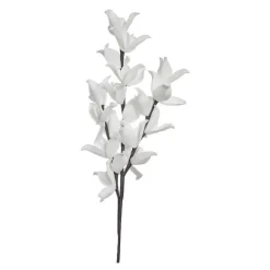 Happia dekorasjonsblomst 91 cm hvit