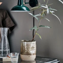 Happy potte 17 cm khaki