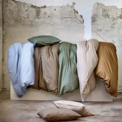 Harmoni sengetøy 140x220 cm dempet grønn