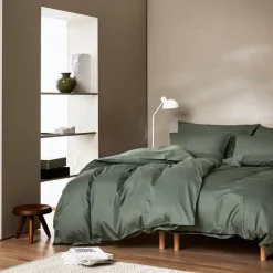Harmoni sengetøy 140x200 cm dempet grønn