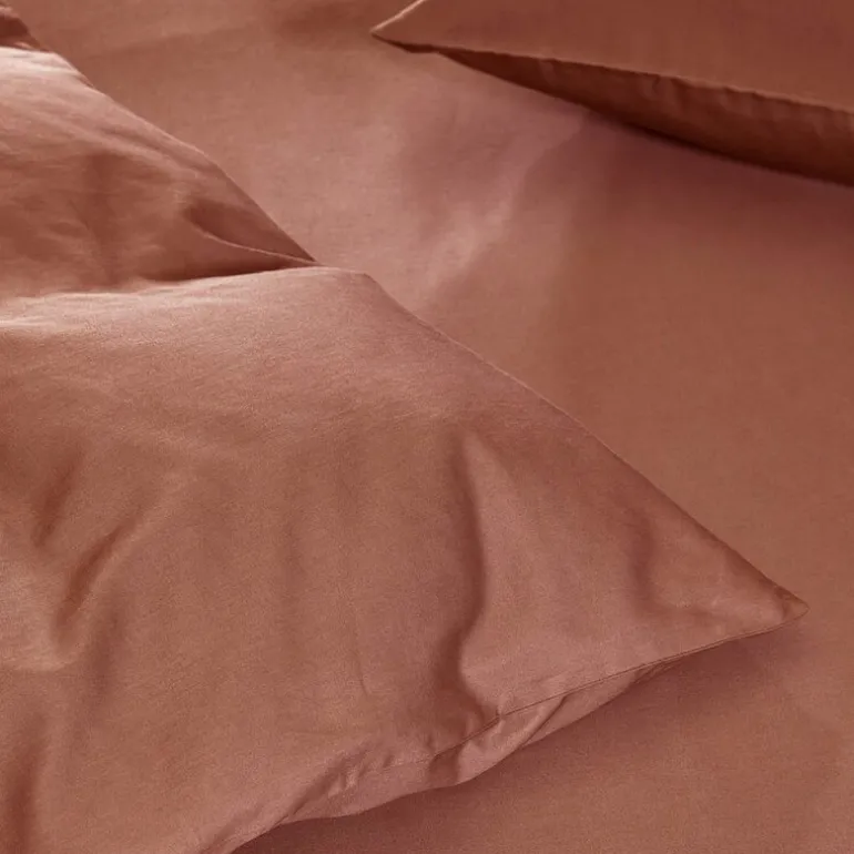 Harmoni sengetøy 140x200 cm dus terracotta