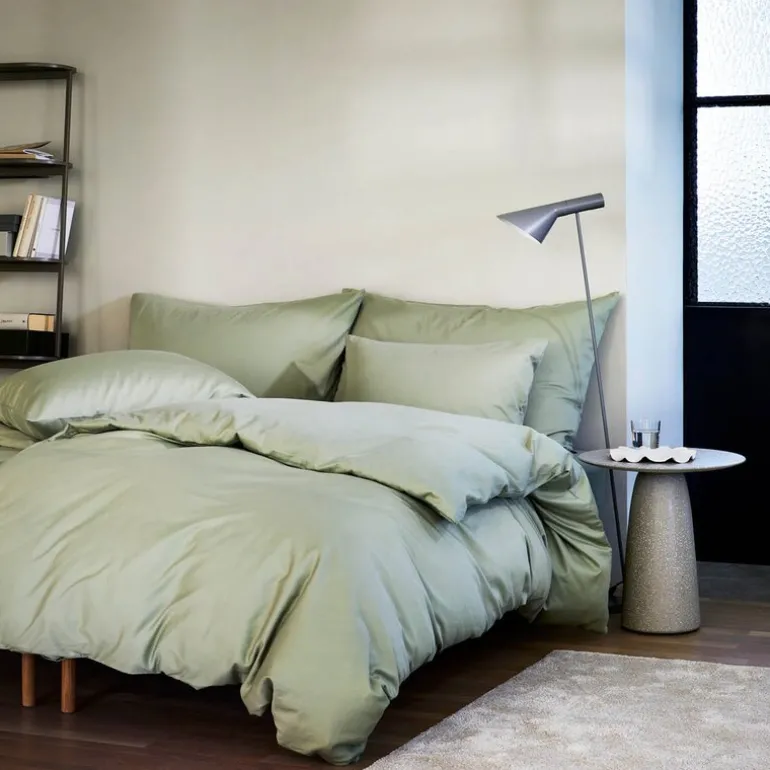 Harmoni sengetøy 140x200 cm lys grønn