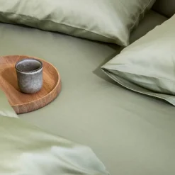 Harmoni sengetøy 140x200 cm lys grønn