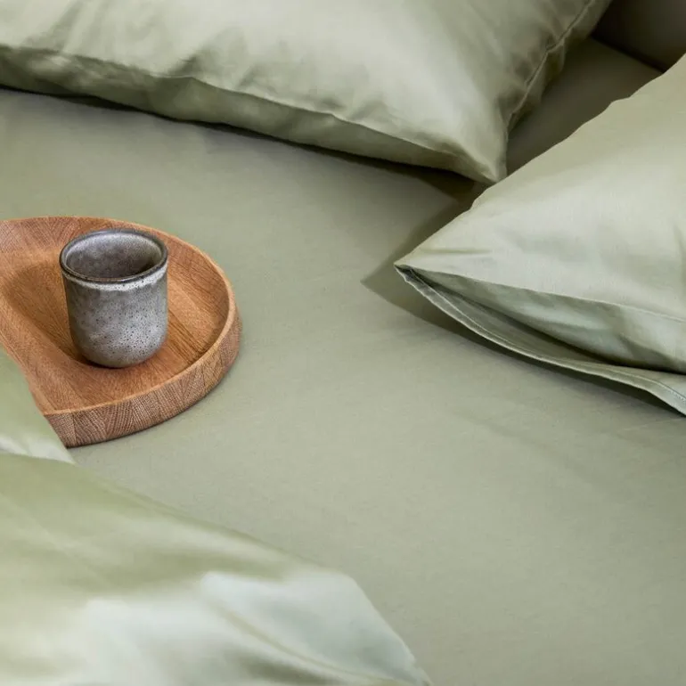 Harmoni sengetøy 140x200 cm lys grønn