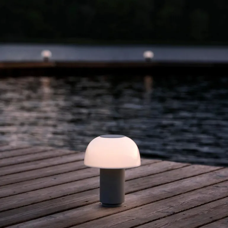 Harvest Moon lampe 22 cm warm grey