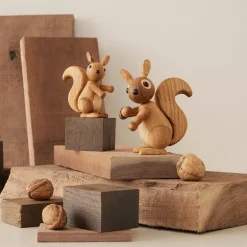 Hazel trefigur Ekorn 11,5 cm