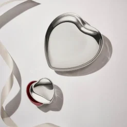 Heart skål 12 cm blank