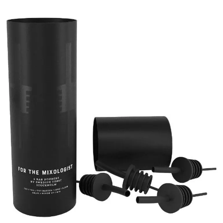 Helletut 4 stk svart