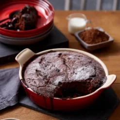 Heritage ildfast form rund 24 cm volcanic