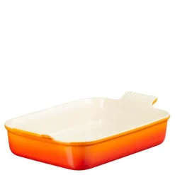 Heritage rektangulær form 26x19 cm volcanic