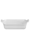Heritage rektangulær ildfast form 26 cm white
