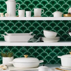 Heritage rektangulær ildfast form 26 cm white