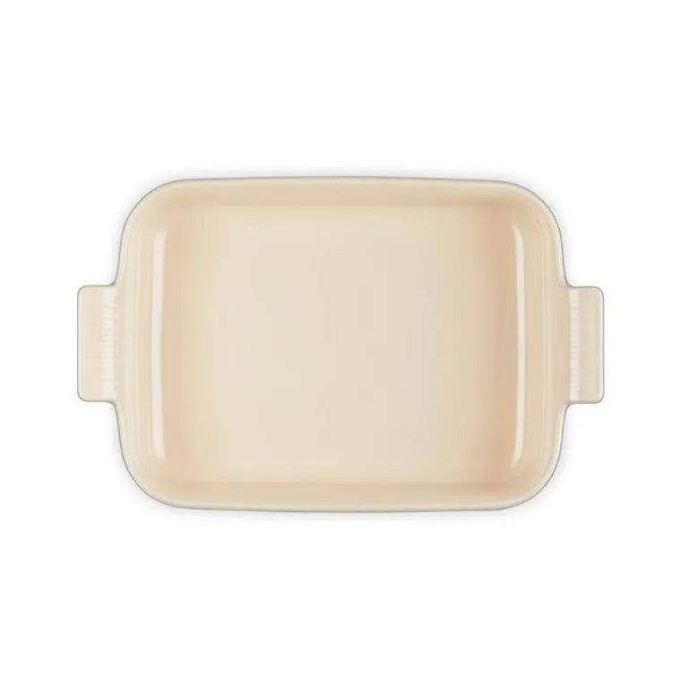 Heritage rektangulær ildfast form 32 cm flint